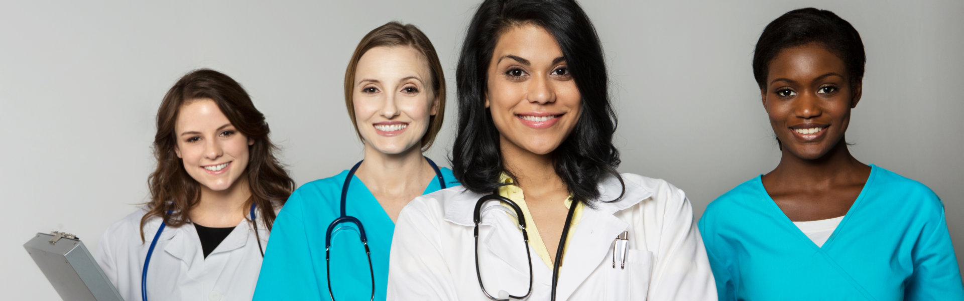 group of medical staffs smiling